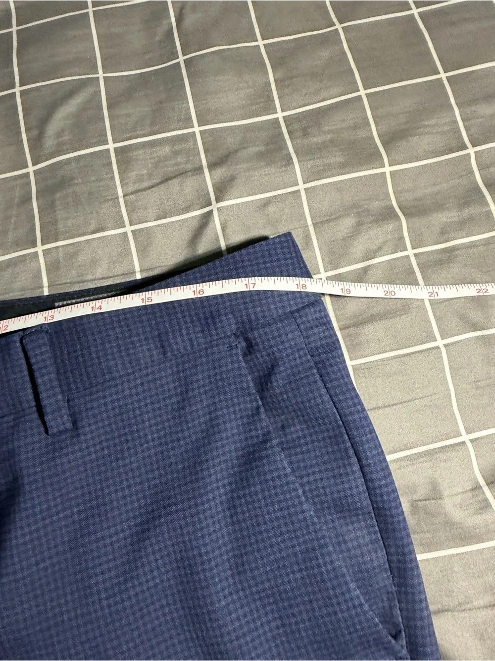 Bonobos Jetsetter 2 Piece 44L 36x30 Navy Micro Check Suit